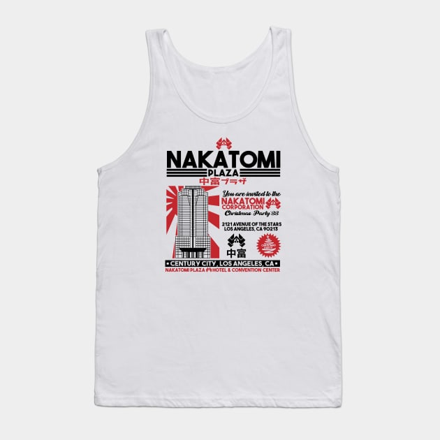 Nakatomi Christmas Party Tank Top by carloj1956